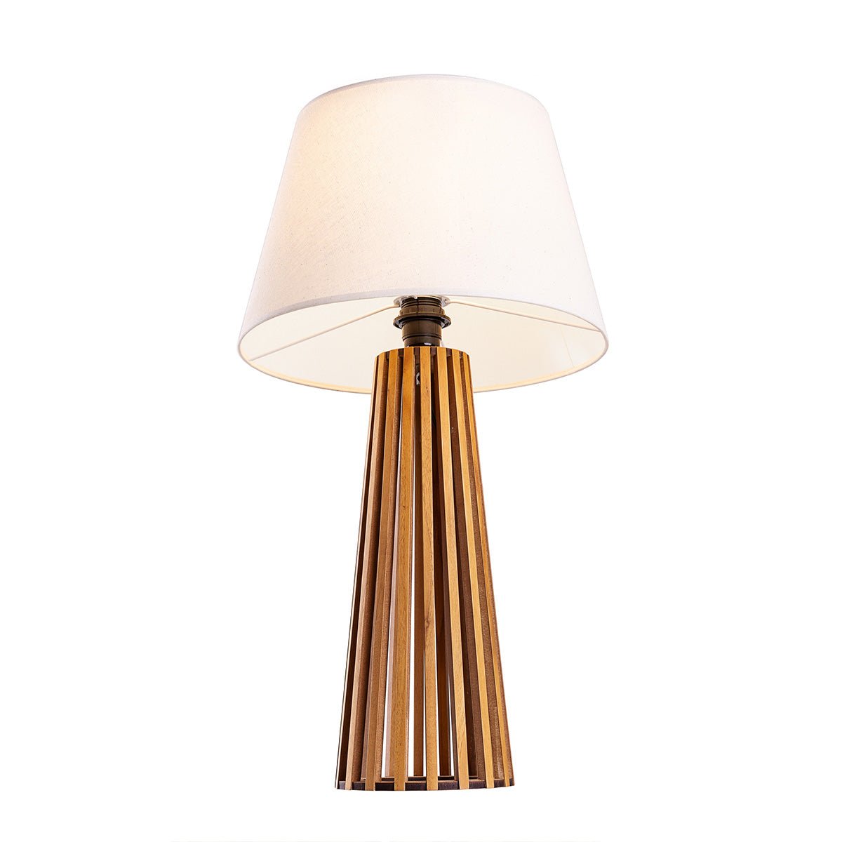 Slatted Tischlampe - Accord Lighting - QN - SLATTED - TL - TEAK