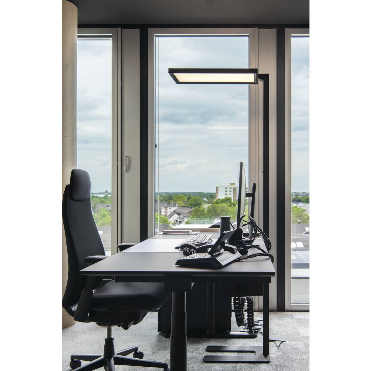 SLV WORKLIGHT Stehleuchte schwarz 1005390 - SLV - 1005390