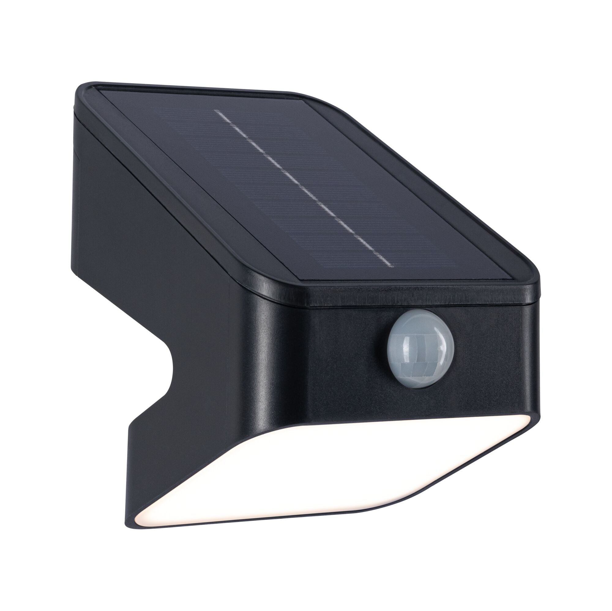 Solar Lesly IP65 eckig 113x126mm 3000K 5,5W 400lm Anthrazit Kunststoff - Paulmann - 94608