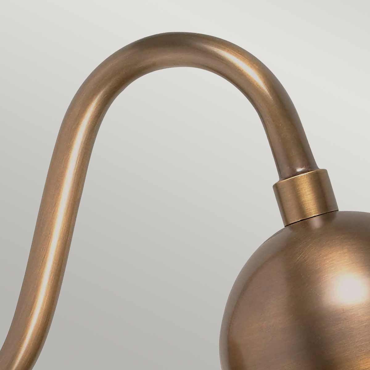 Somerton 1 - flammige Wandlaterne - Gealtertes Messing - Elsteadlighting - SOMERTON - BR