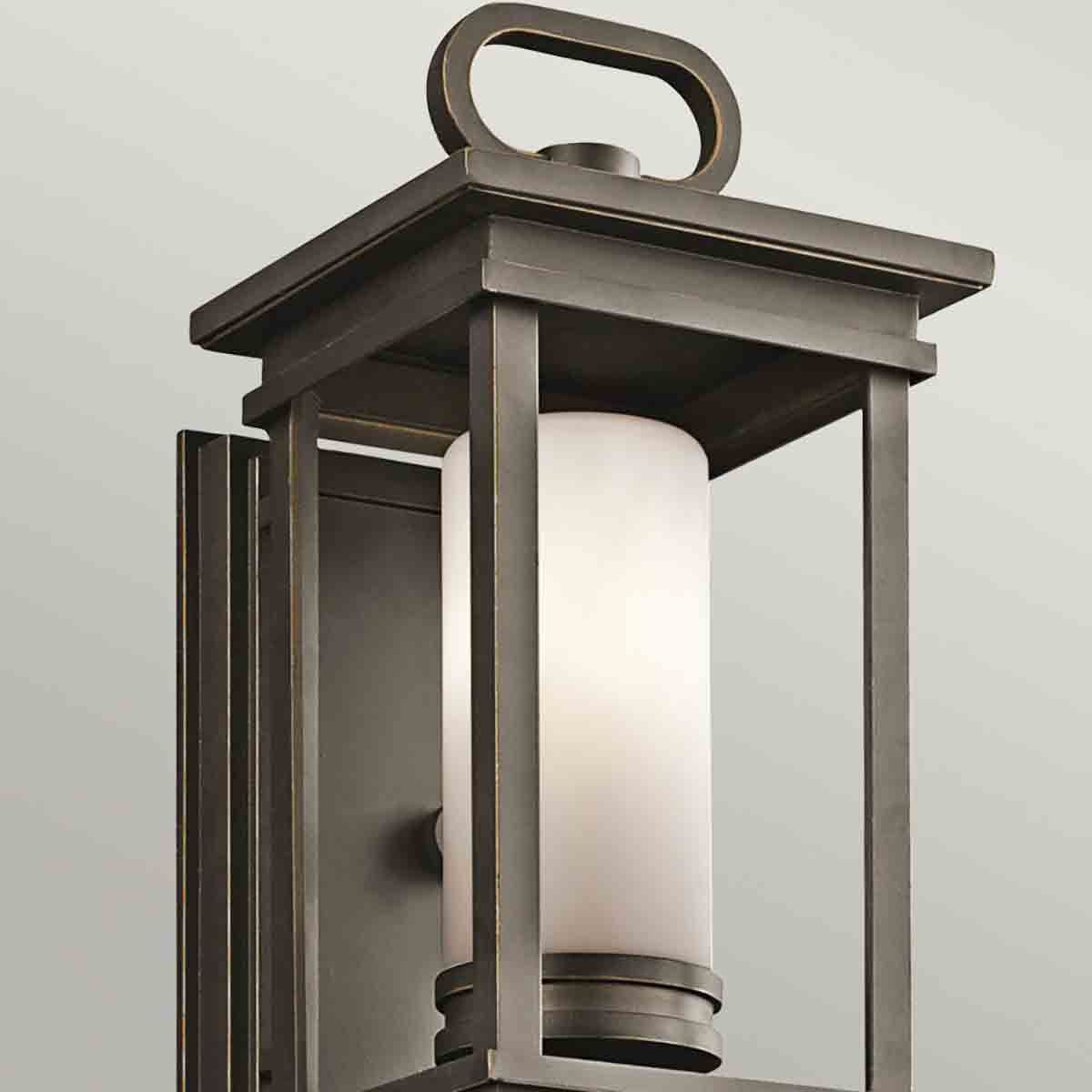 South Hope 1 - flammige kleine Wandlaterne, geriebene Bronze - Elsteadlighting - KL - SOUTH - HOPE - S