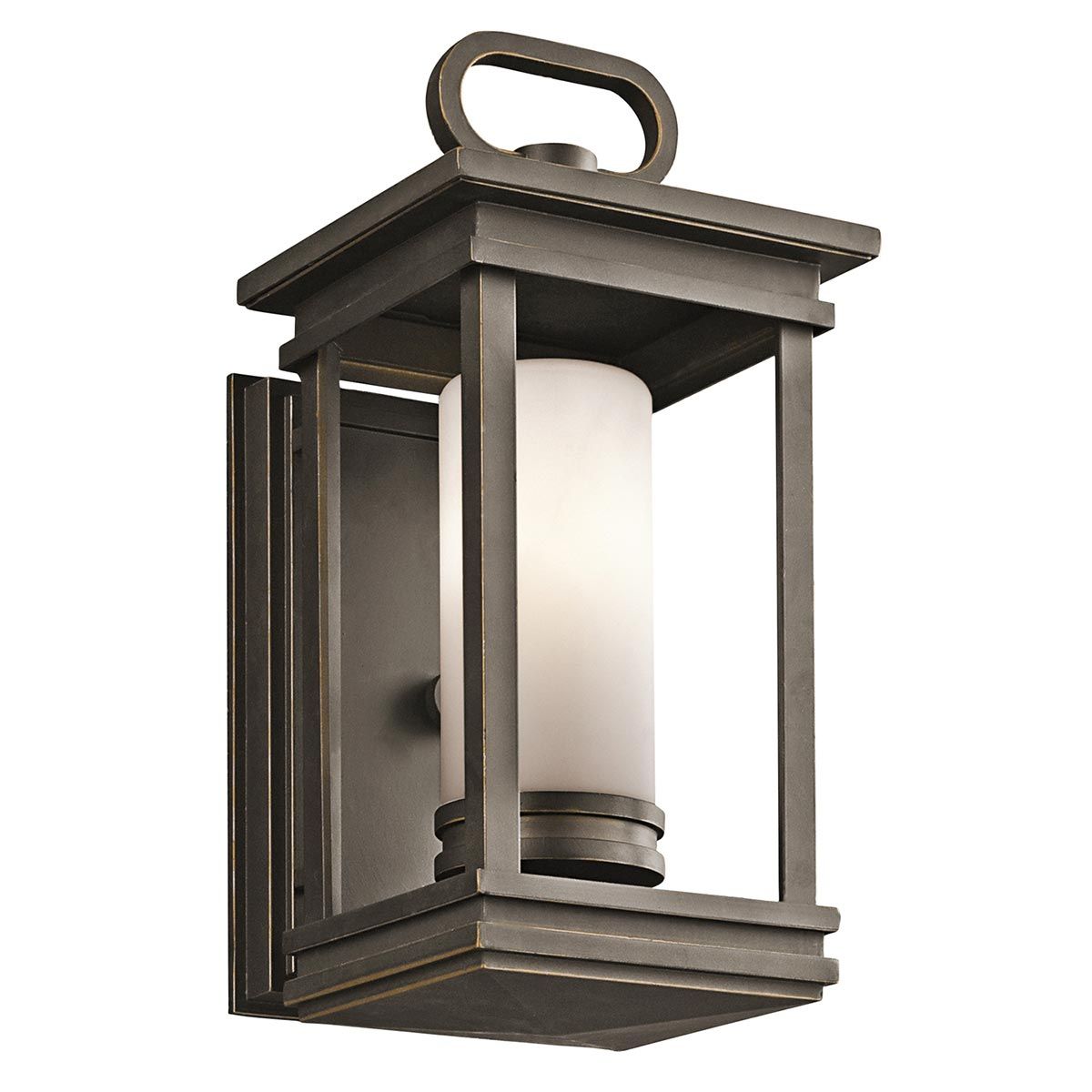 South Hope 1 - flammige kleine Wandlaterne, geriebene Bronze - Elsteadlighting - KL - SOUTH - HOPE - S