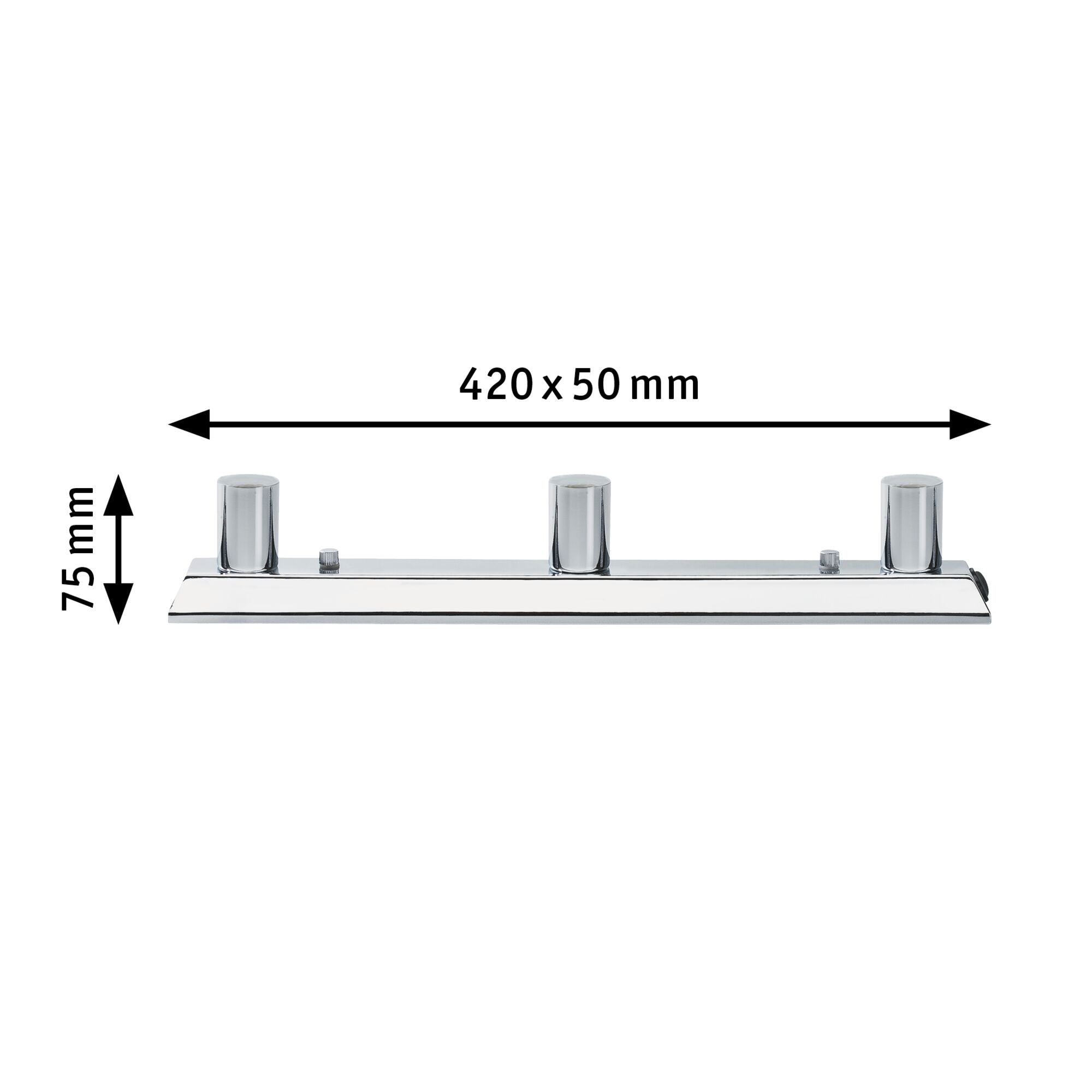 Spiegelleuchte Mirror Regula E14 230V max. 3x40W dimmbar Chrom - Paulmann - 99679