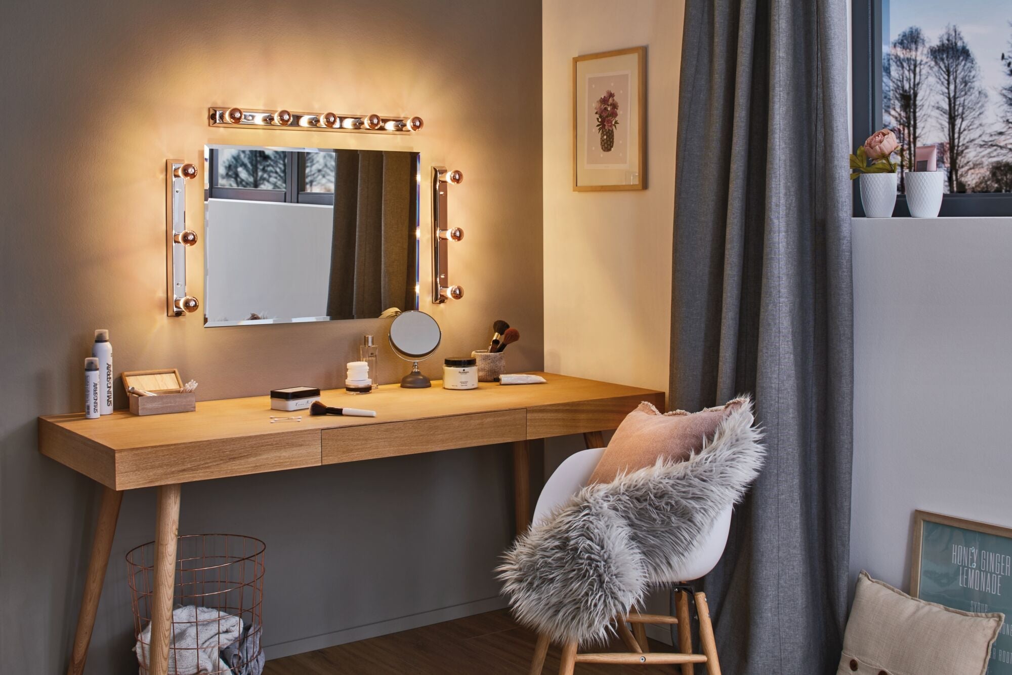 Spiegelleuchte Mirror Regula E14 230V max. 5x40W dimmbar Chrom - Paulmann - 99680