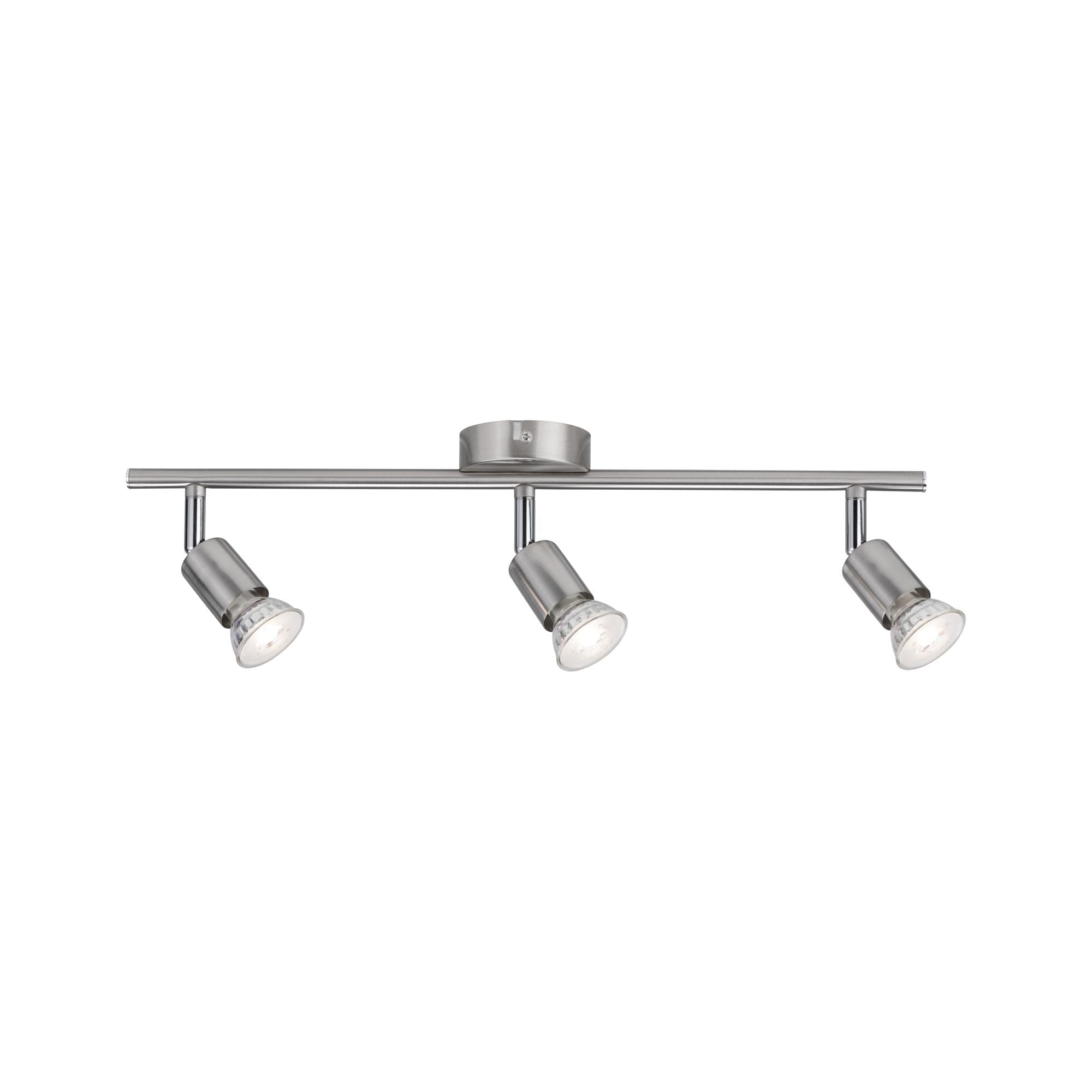 Spotlight Carolina GU10 230V max. 3x10W dimmbar Nickel matt - Paulmann - 66745