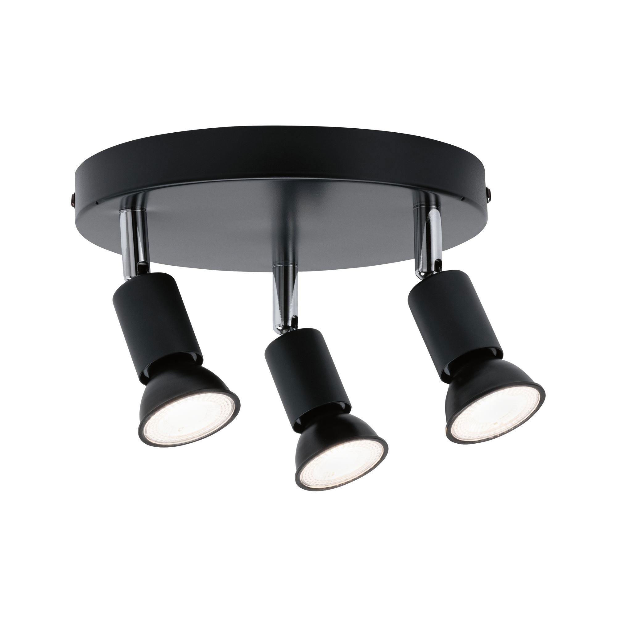 Spotlight Carolina IP44 GU10 230V max. 3x10W dimmbar Anthrazit/Chrom - Paulmann - 66752