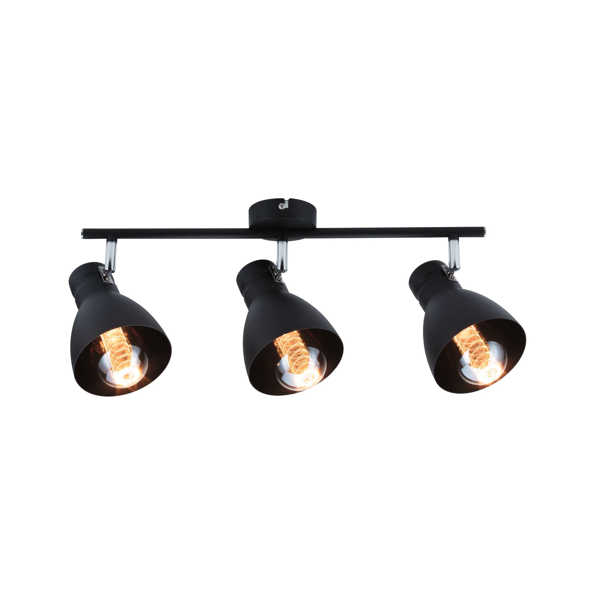 Spotlight Davy E27 230V max. 3x20W dimmbar Schwarz - Paulmann - 66761