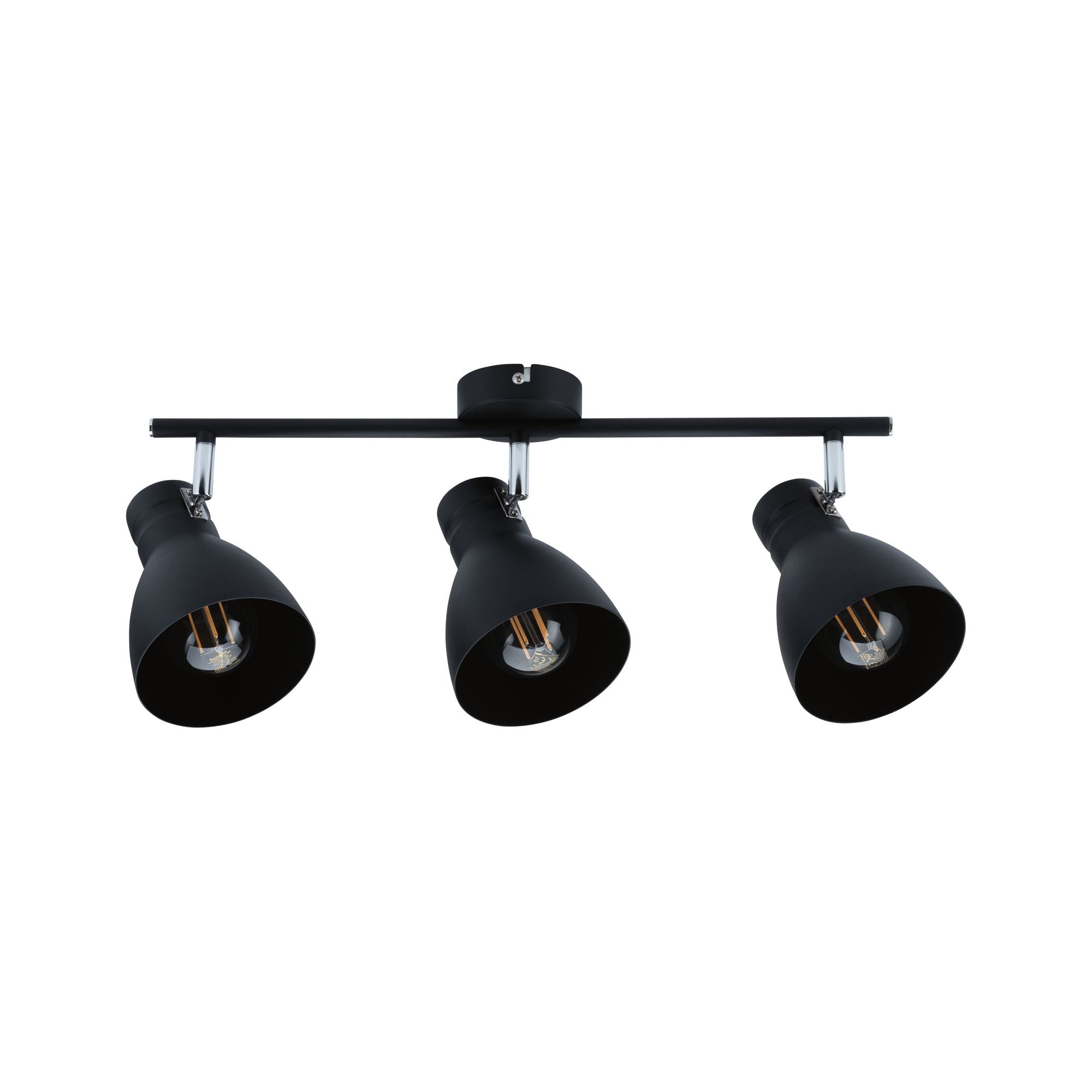 Spotlight Davy E27 230V max. 3x20W dimmbar Schwarz - Paulmann - 66761