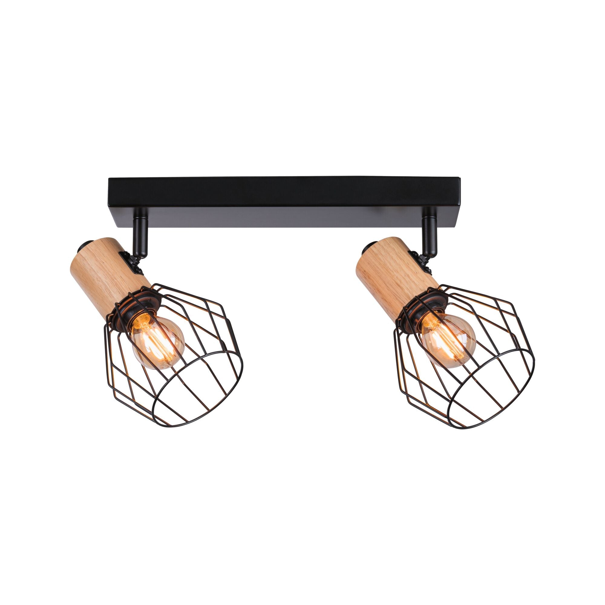 Spotlight Lanka E14 230V max. 2x20W dimmbar Schwarz - Paulmann - 66767