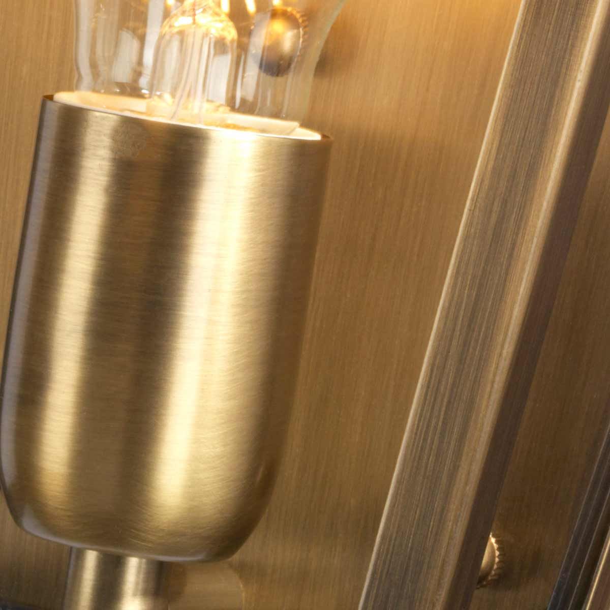 St. James 1 - flammige Wandlaterne - Gealtertes Messing - Elsteadlighting - ST - JAMES - BRASS