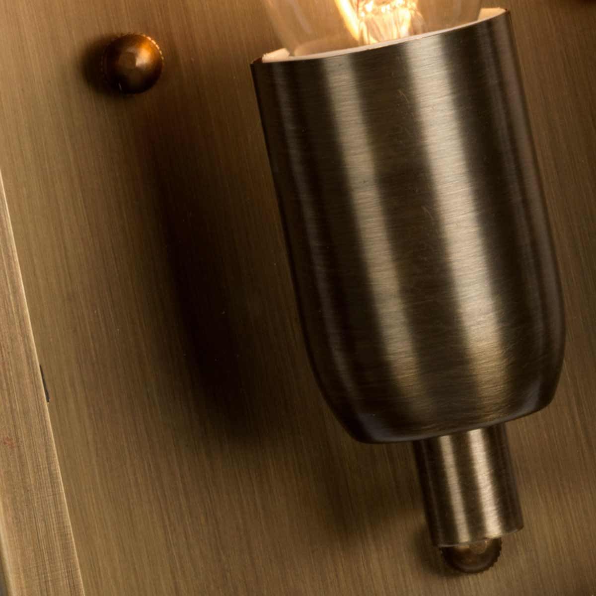 St. Martins Wandlaterne mit 1 Licht - Gealtertes Messing - Elsteadlighting - ST - MARTINS - BR
