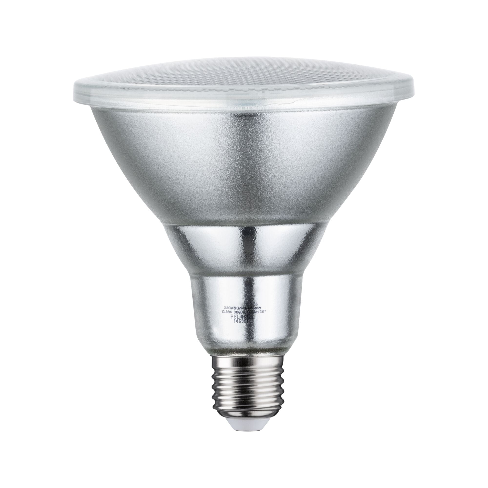 Standard 230V LED Reflektor PAR38 1000lm 13,8W 3000K dimmbar Silber - Paulmann - 28826