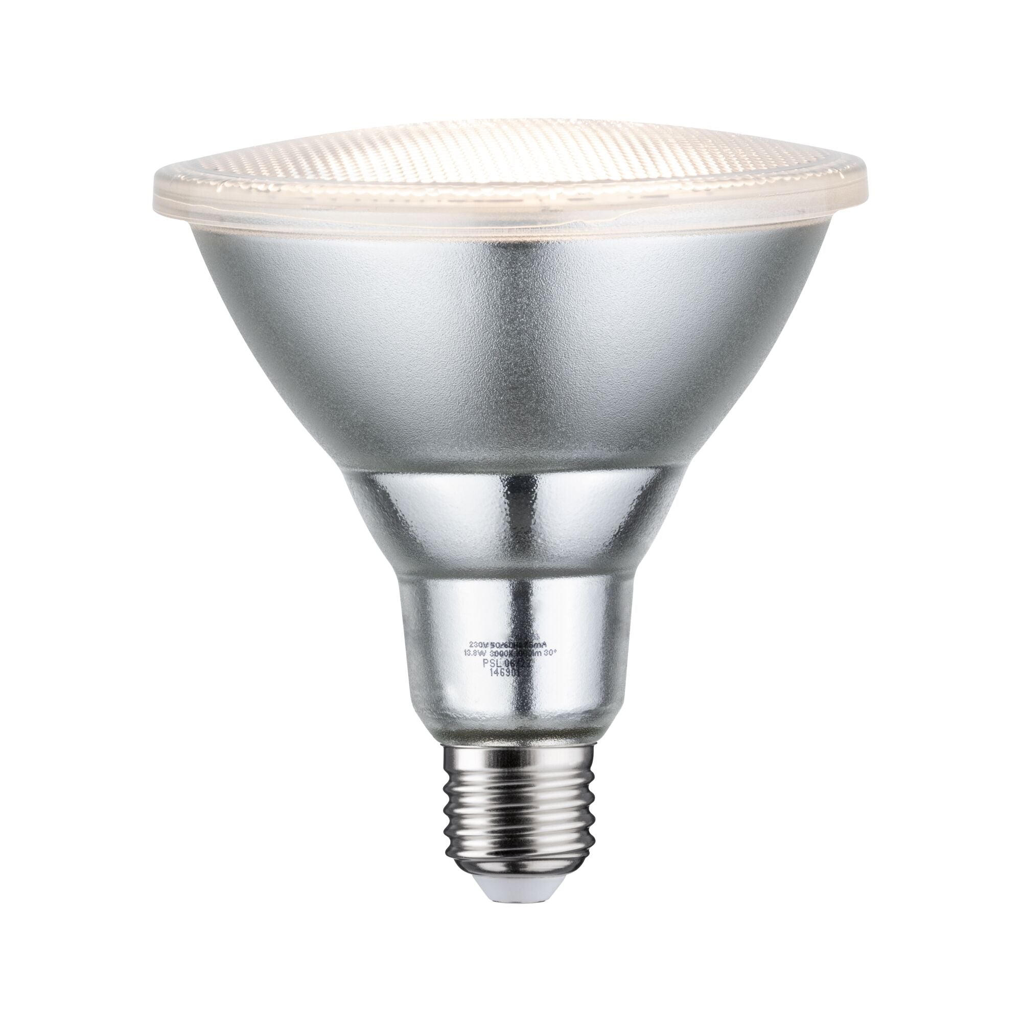 Standard 230V LED Reflektor PAR38 1000lm 13,8W 3000K dimmbar Silber - Paulmann - 28826
