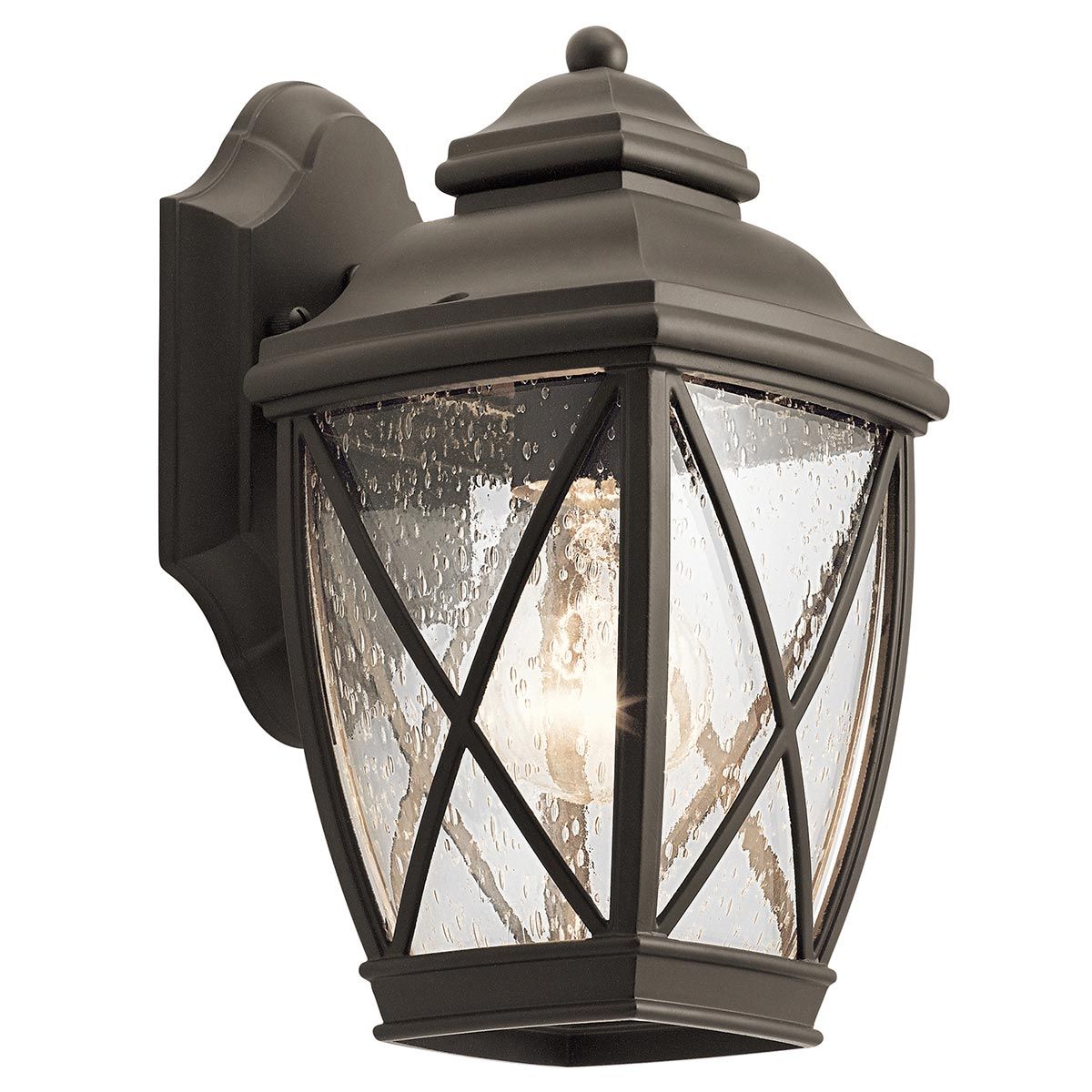 Tangier 1 - flammige kleine Wandlaterne - Alte Bronze - Elsteadlighting - KL - TANGIER2 - S