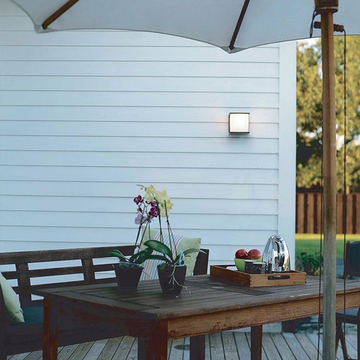 Torsten 1 - flammige Wandleuchte - Graphit - Elsteadlighting - TORSTEN - SQ