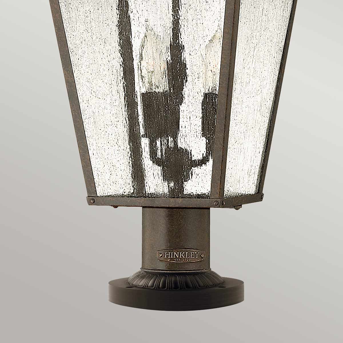 Trellis 3 - flammiger großer Sockel - Regency Bronze - Elsteadlighting - HK - TRELLIS3 - L