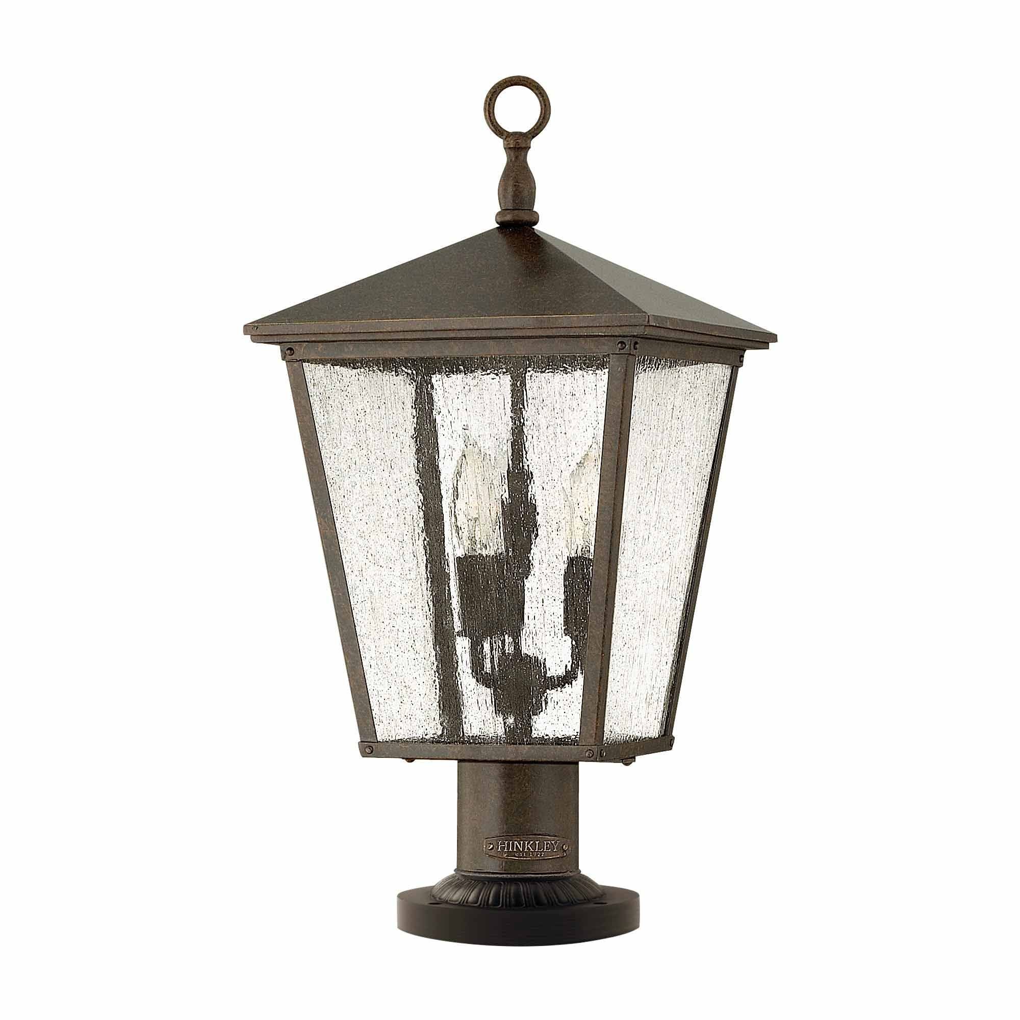 Trellis 3 - flammiger großer Sockel - Regency Bronze - Elsteadlighting - HK - TRELLIS3 - L