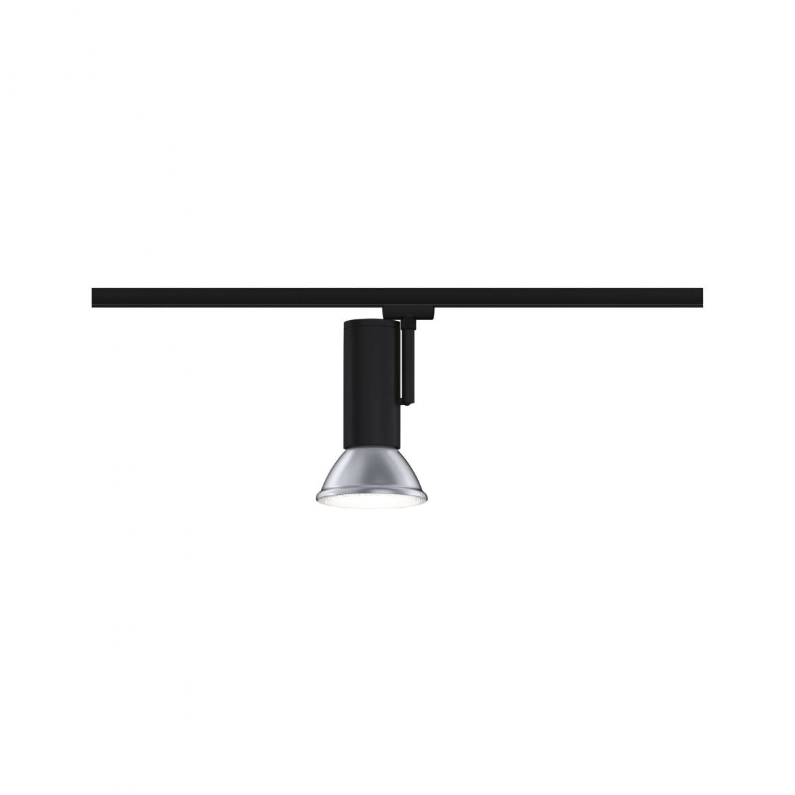 URail Schienenspot Apol Einzelspot E27 max. 50W dimmbar 230V Schwarz - Paulmann - 96979