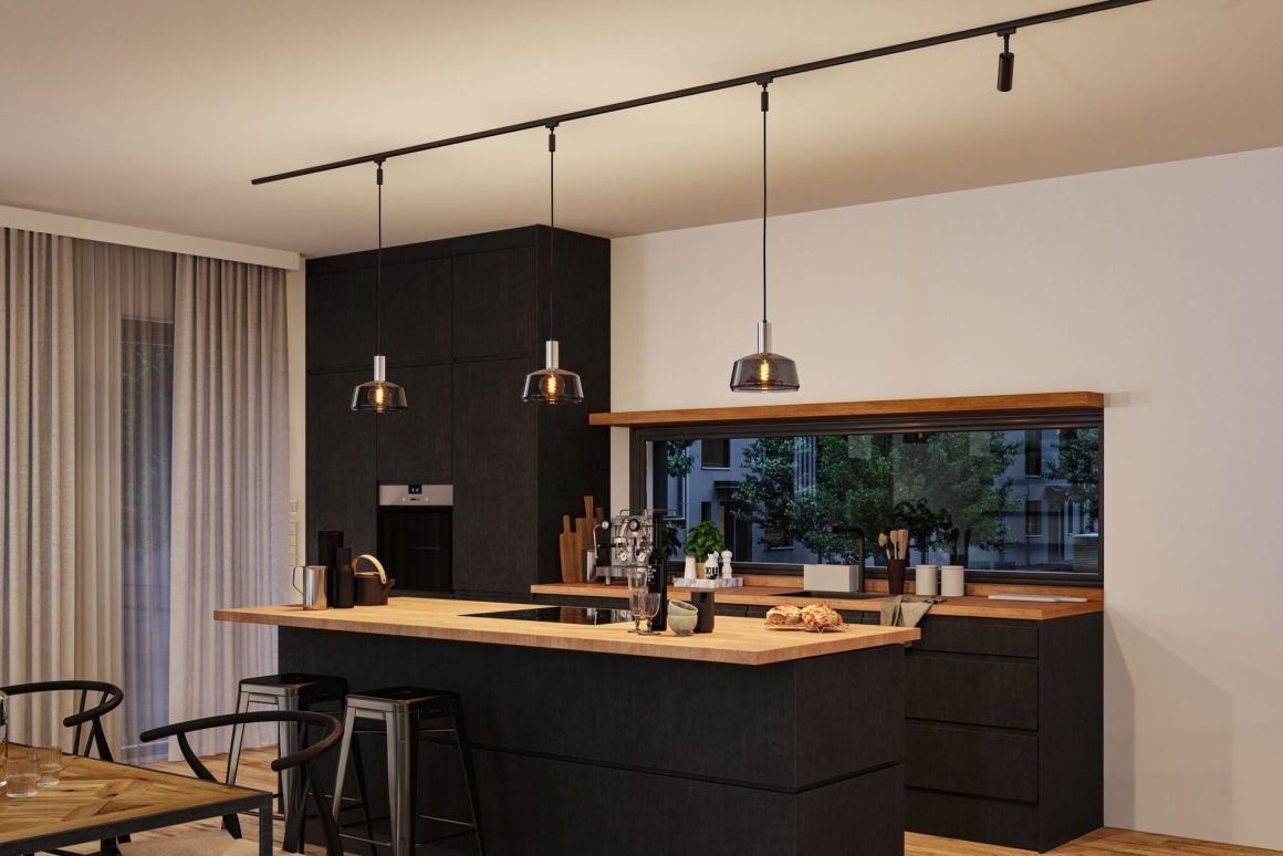 URail Schirm Neila 2Easy 230mm Rauchglas - Paulmann - 95605