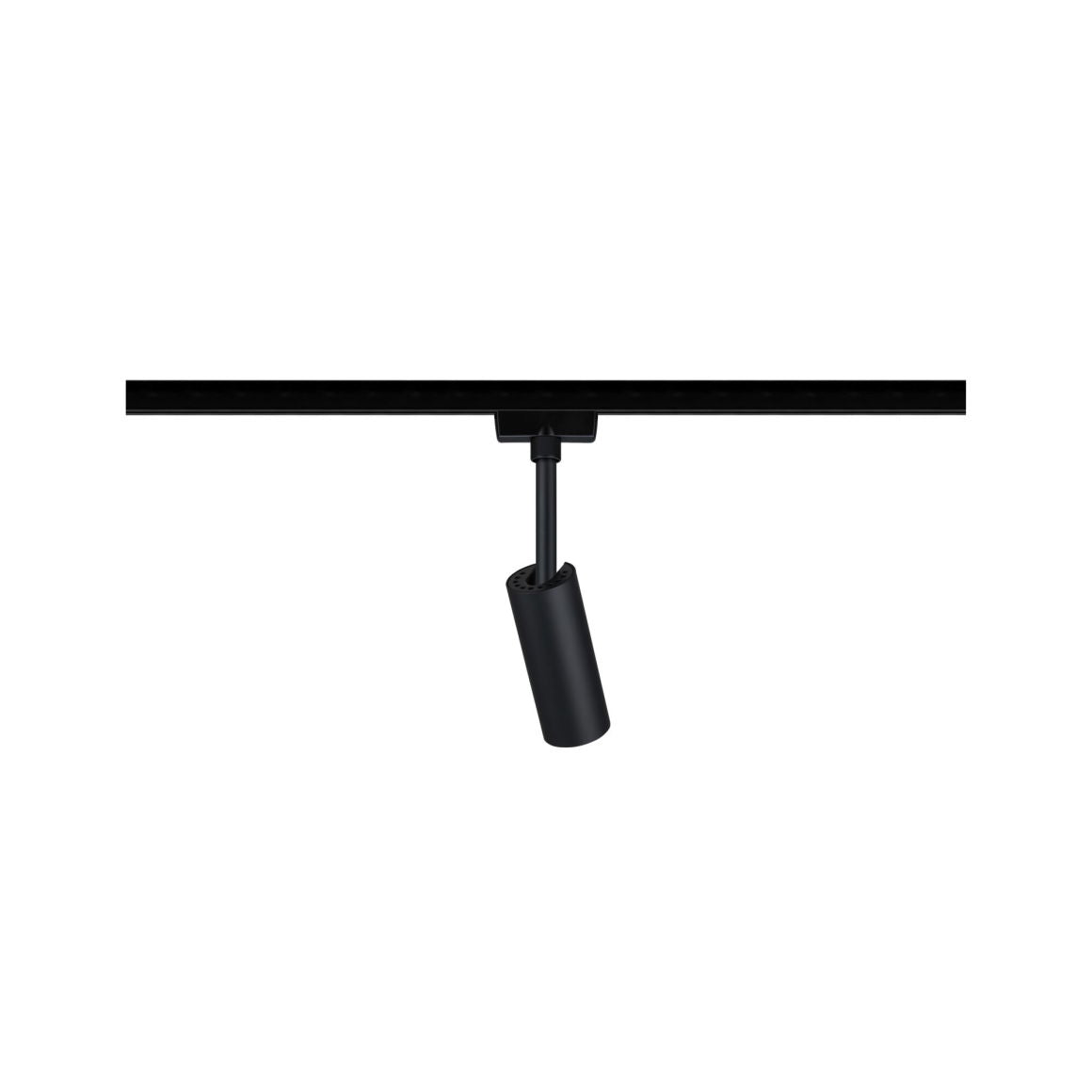 URailLED Schienenspot3 - Step - Dim Tubo Einzelspot 150lm 4W 3000K dimmbar 230V Schwarz matt - Paulmann - 95592