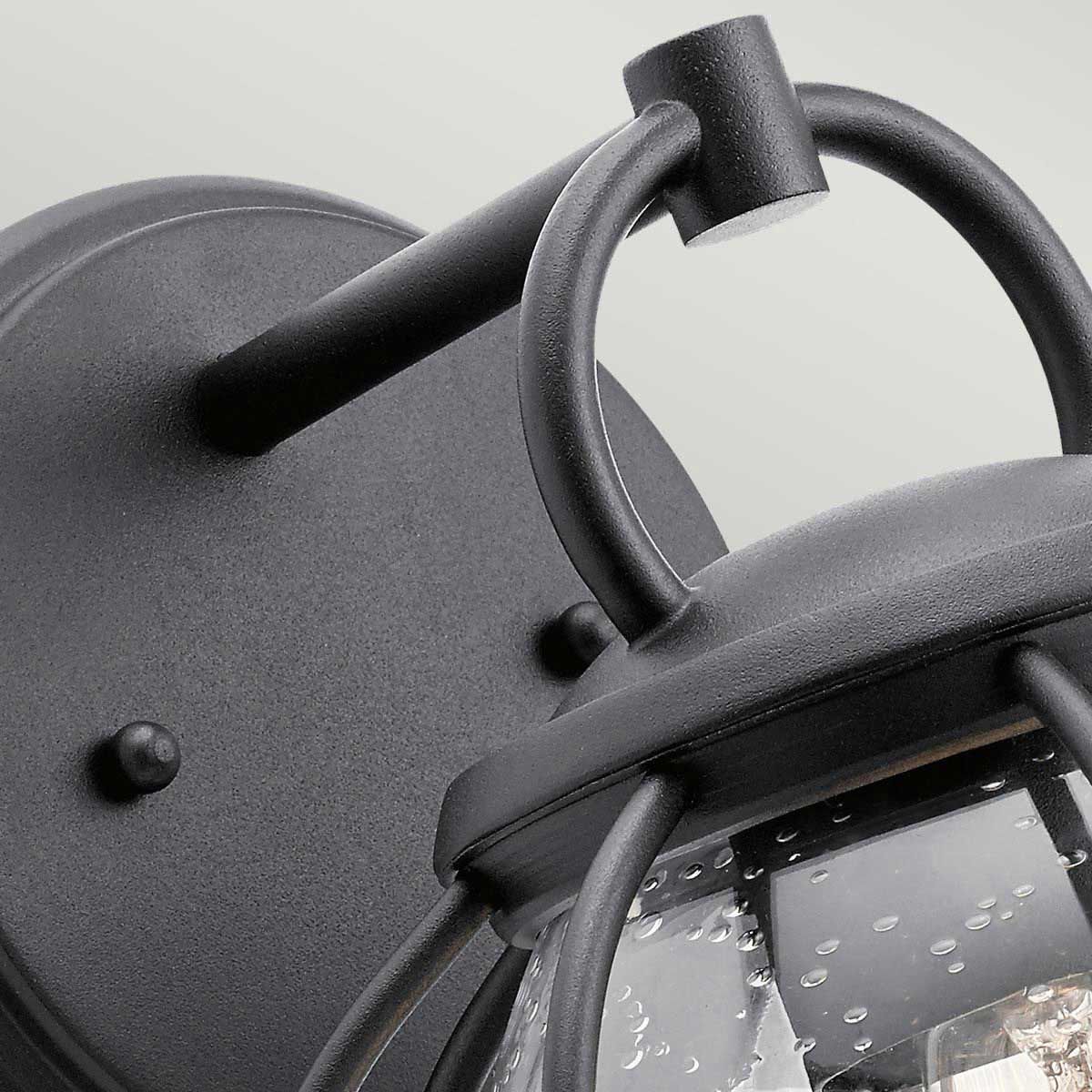 Vandalia Wandlaterne mit 1 Licht, Strukturschwarz - Elsteadlighting - KL - VANDALIA2 - S