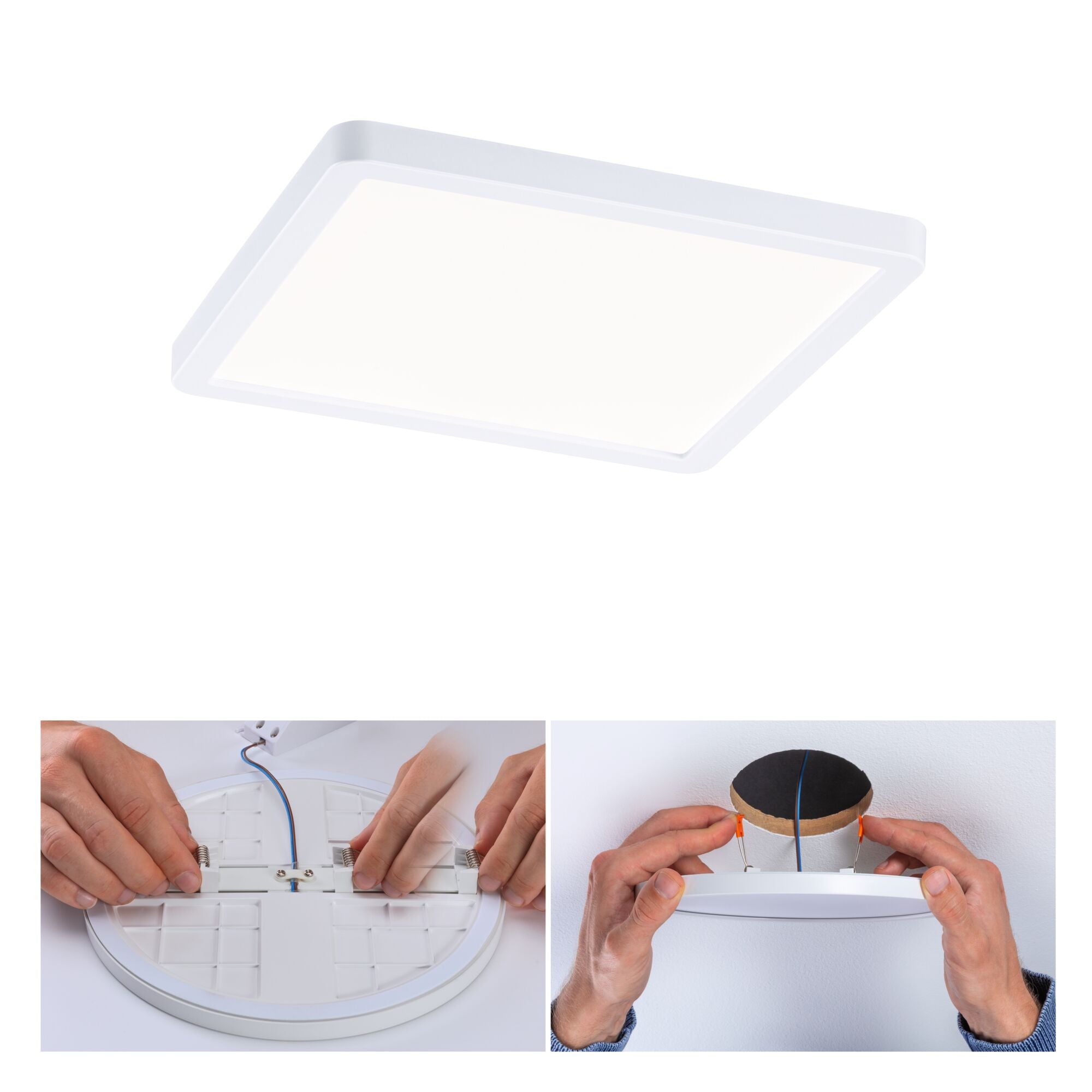 VariFit Areo IP44 eckig 175x175mm 13W 1200lm 4000K Weiß - Paulmann - 93042