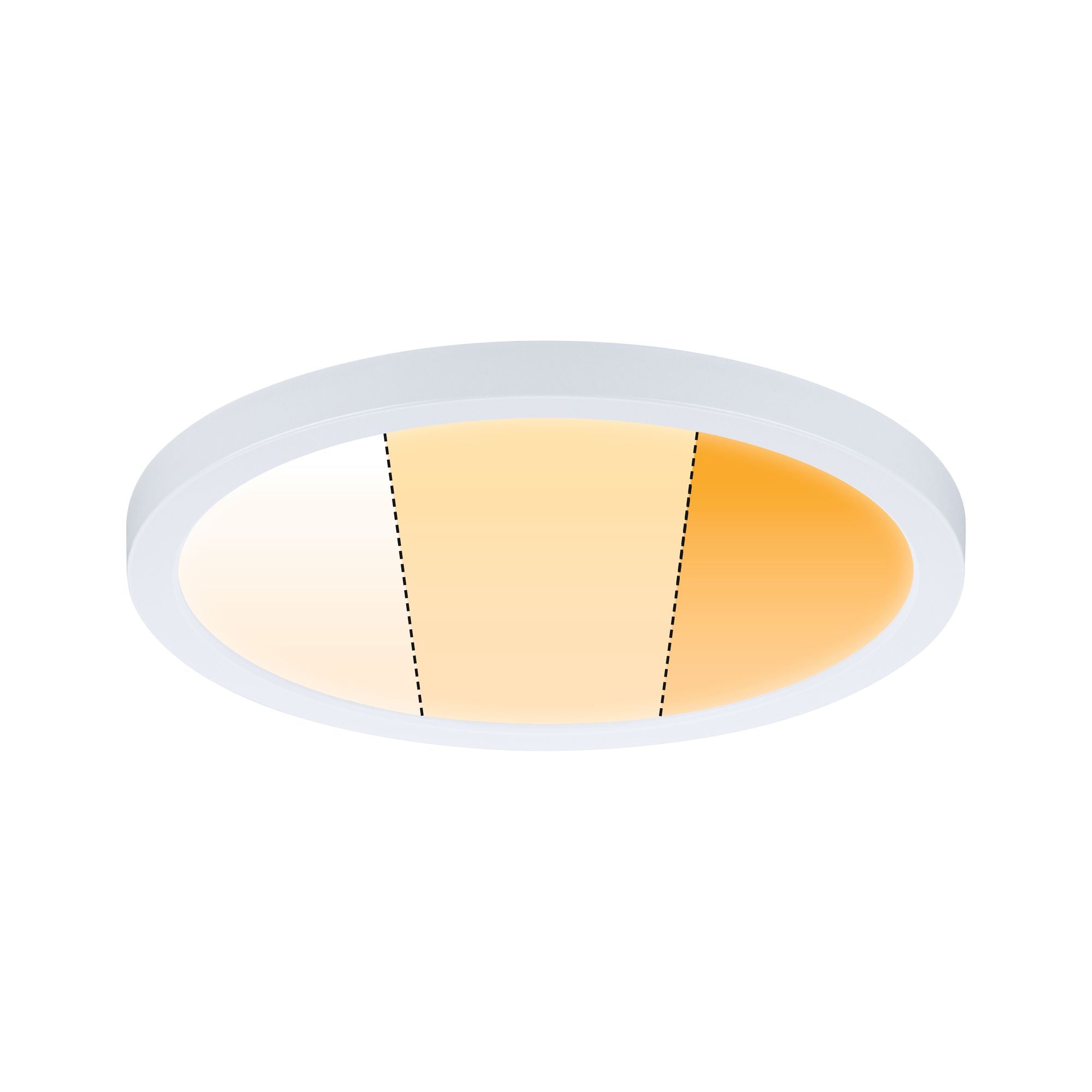 VariFit Areo IP44 rund 175mm 13W 1200lm 3 Step Dim to warm Weiß matt dimmbar - Paulmann - 92989