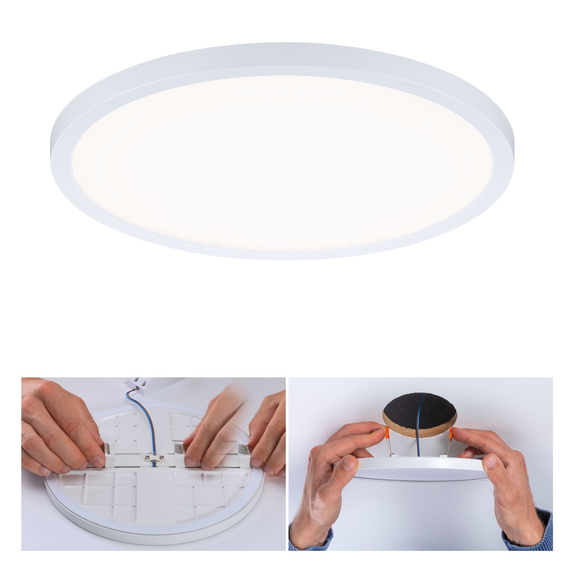 VariFit Areo IP44 rund 230mm 16W 1400lm 4000K Weiß dimmbar - Paulmann - 93056