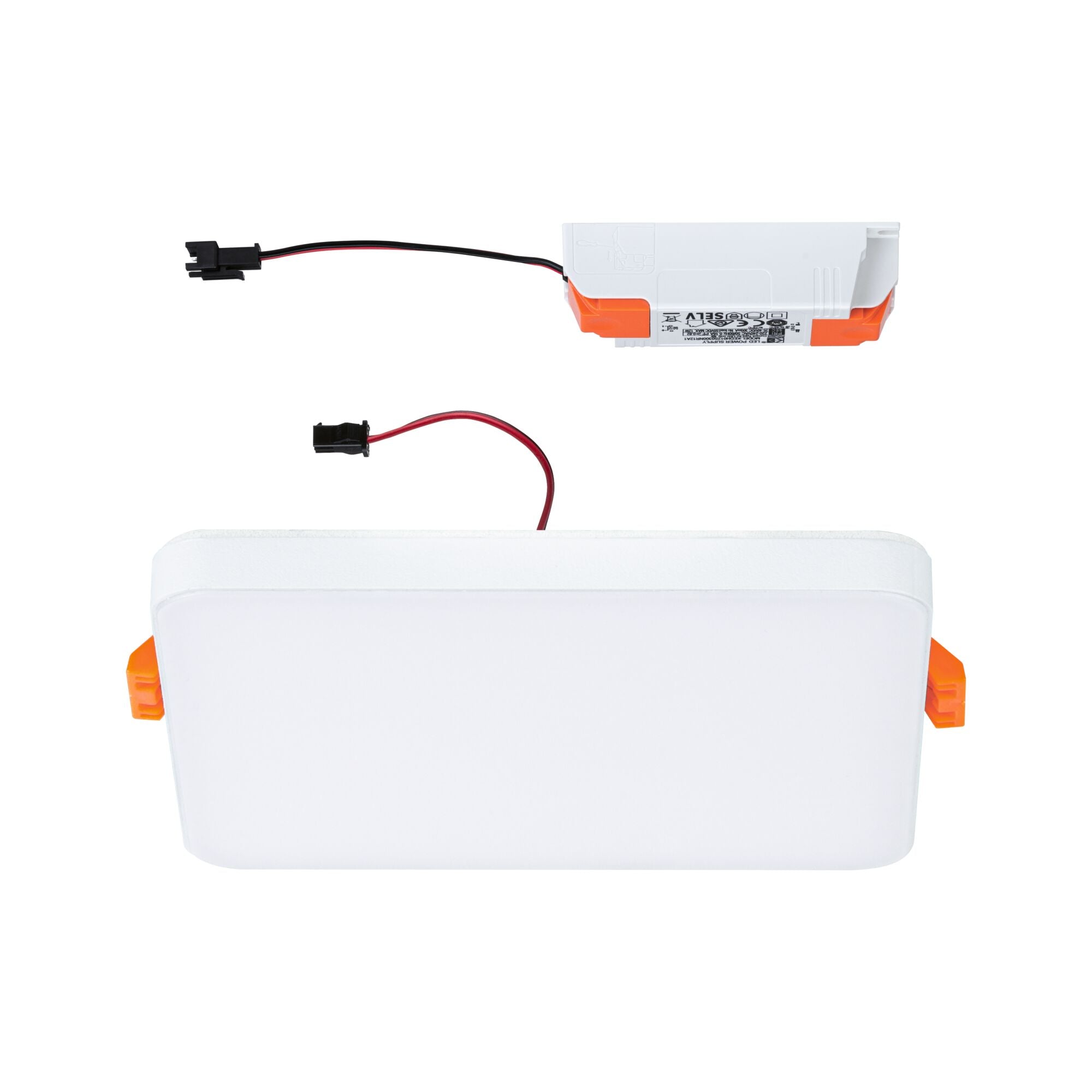 VariFit Veluna Edge IP44 eckig 120x120mm 8,5W 650lm 4000K Weiß - Paulmann - 79936