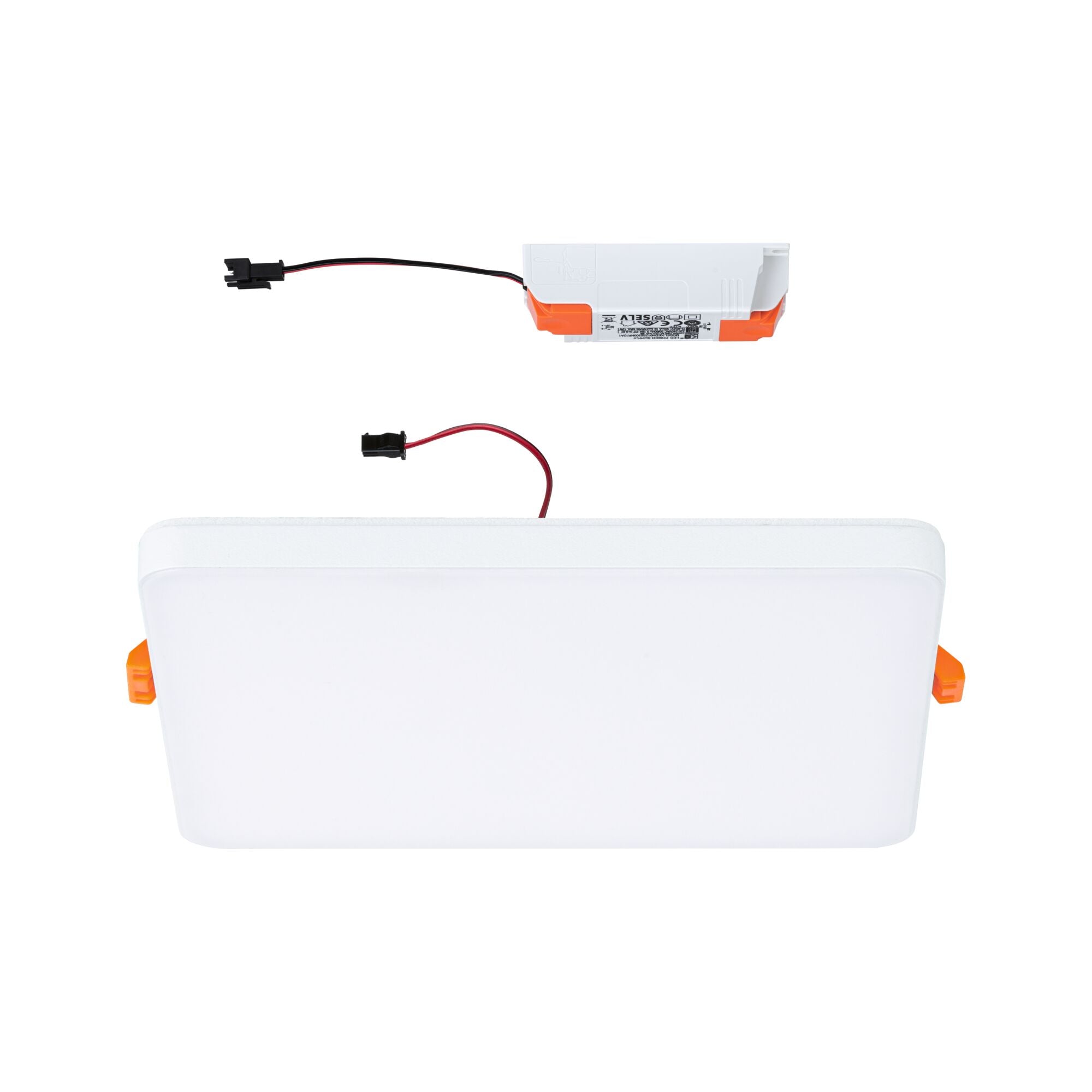 VariFit Veluna Edge IP44 eckig 160x160mm 12W 1100lm 4000K Weiß - Paulmann - 79937