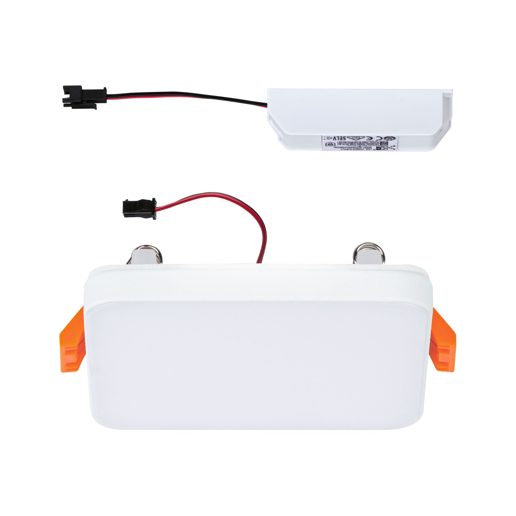 VariFit Veluna Edge IP44 eckig 90x90mm 6W 450lm 3000K Weiß - Paulmann - 79941