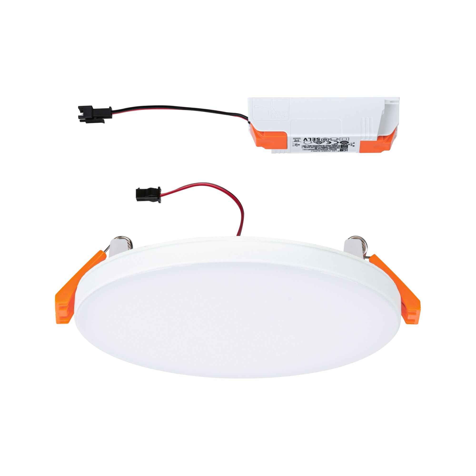 VariFit Veluna Edge IP44 rund 120mm 8,5W 650lm 3000K Weiß - Paulmann - 79939