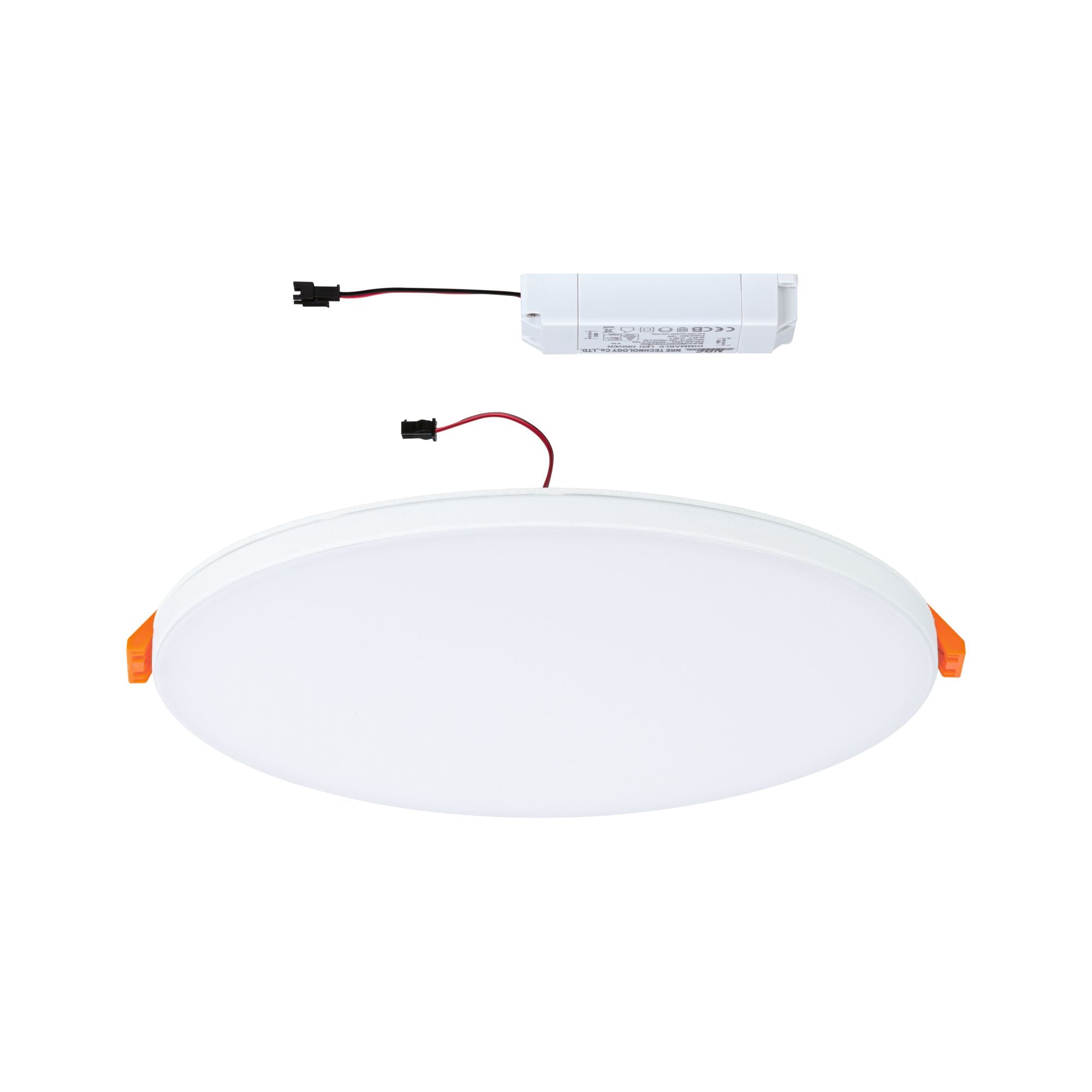VariFit Veluna Edge IP44 rund 200mm 17W 1500lm 3000K Weiß dimmbar - Paulmann - 79946
