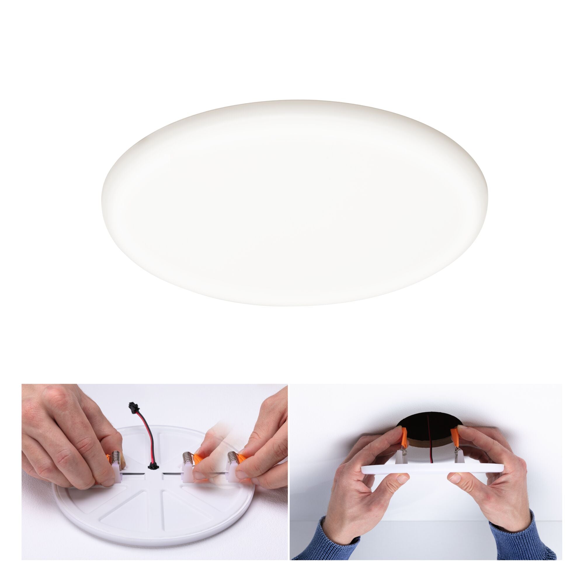 VariFit Veluna IP44 rund 215mm 22W 1700lm 4000K Satin dimmbar - Paulmann - 93068