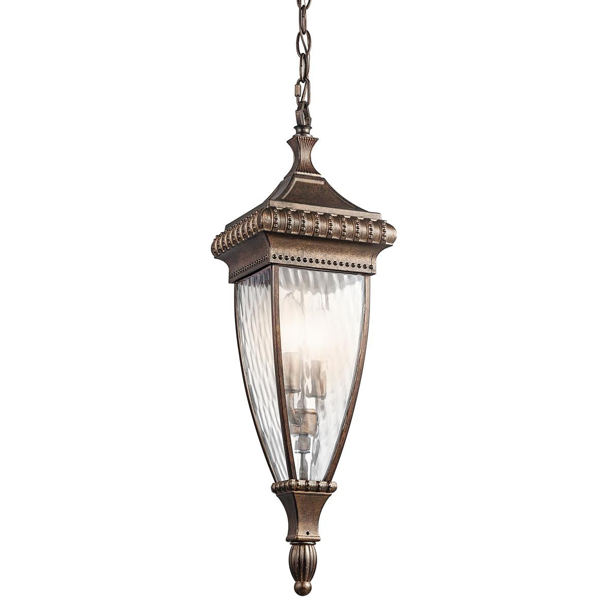 Venetian Rain 2 - Licht - Kettenlaterne - Gebürstete Bronze - Elsteadlighting - KL - VENETIAN8 - M