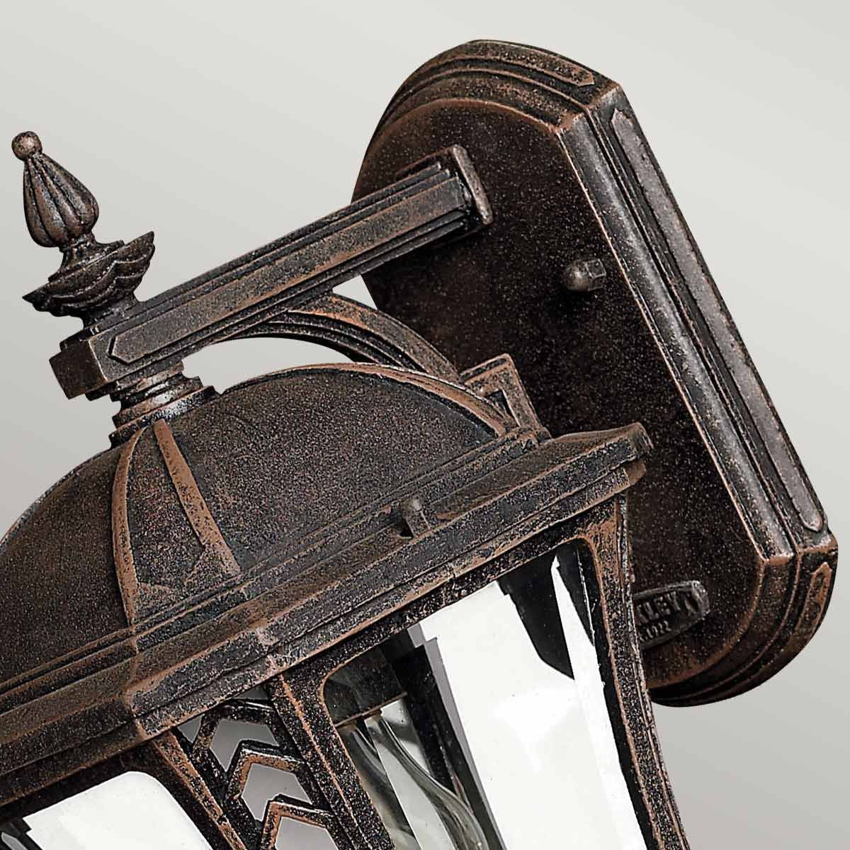 Wabash Kleine Wandlaterne mit 1 Licht - Mokka - Elsteadlighting - HK - WABASH2 - S