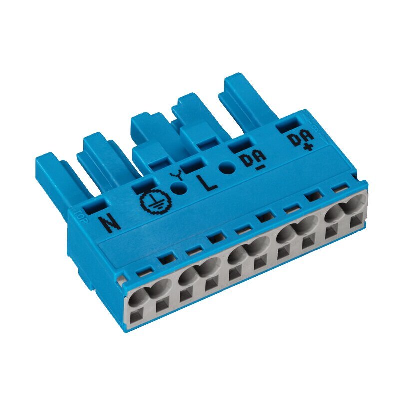 WAGO 770 - 1105 Einspeiser Buchse blau; ohne Zugentlastungsgehäuse 5 - polig Eingang für LINEA DALI - Dotlux - 0770 - 1105