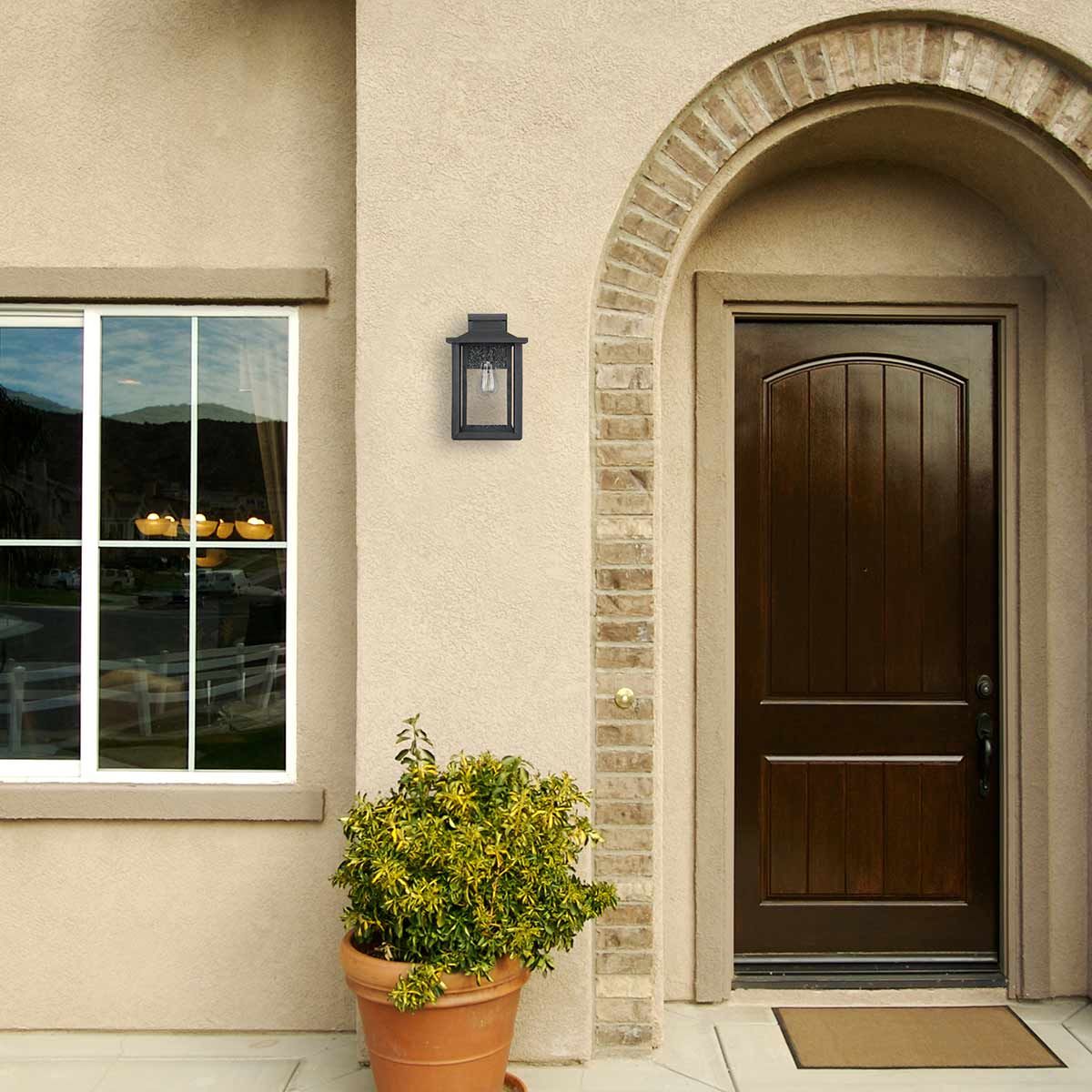 Wakefield 1 Wandlaterne - Mittel - Erdschwarz - Elsteadlighting - QZ - WAKEFIELD - M - TBK