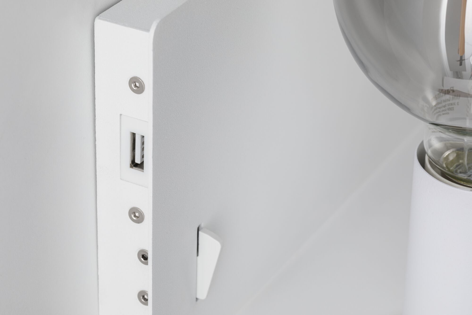 Wandleuchte Devara E27 230V max. 40W dimmbar Weiß - Paulmann - 78915