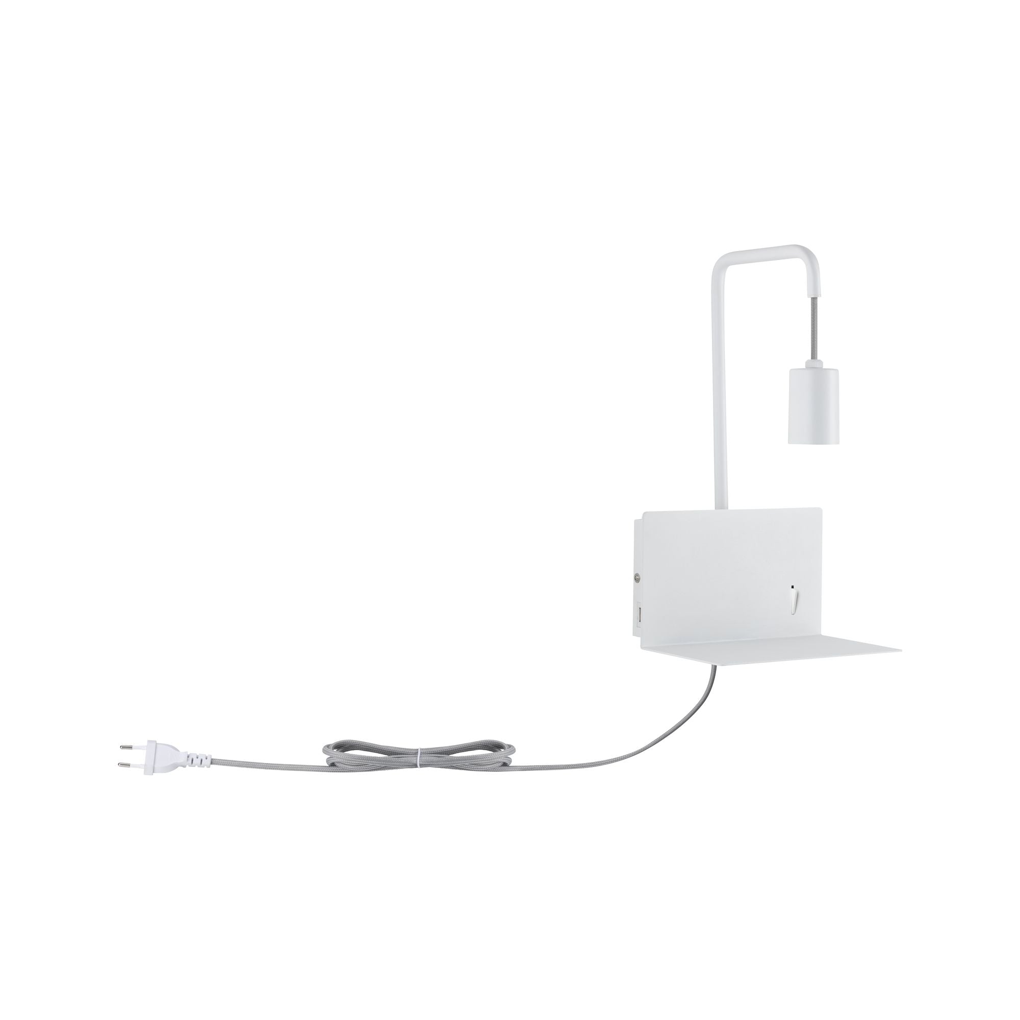 Wandleuchte mit Ablage Calvani E27 230V max. 40W dimmbar Weiß - Paulmann - 79812