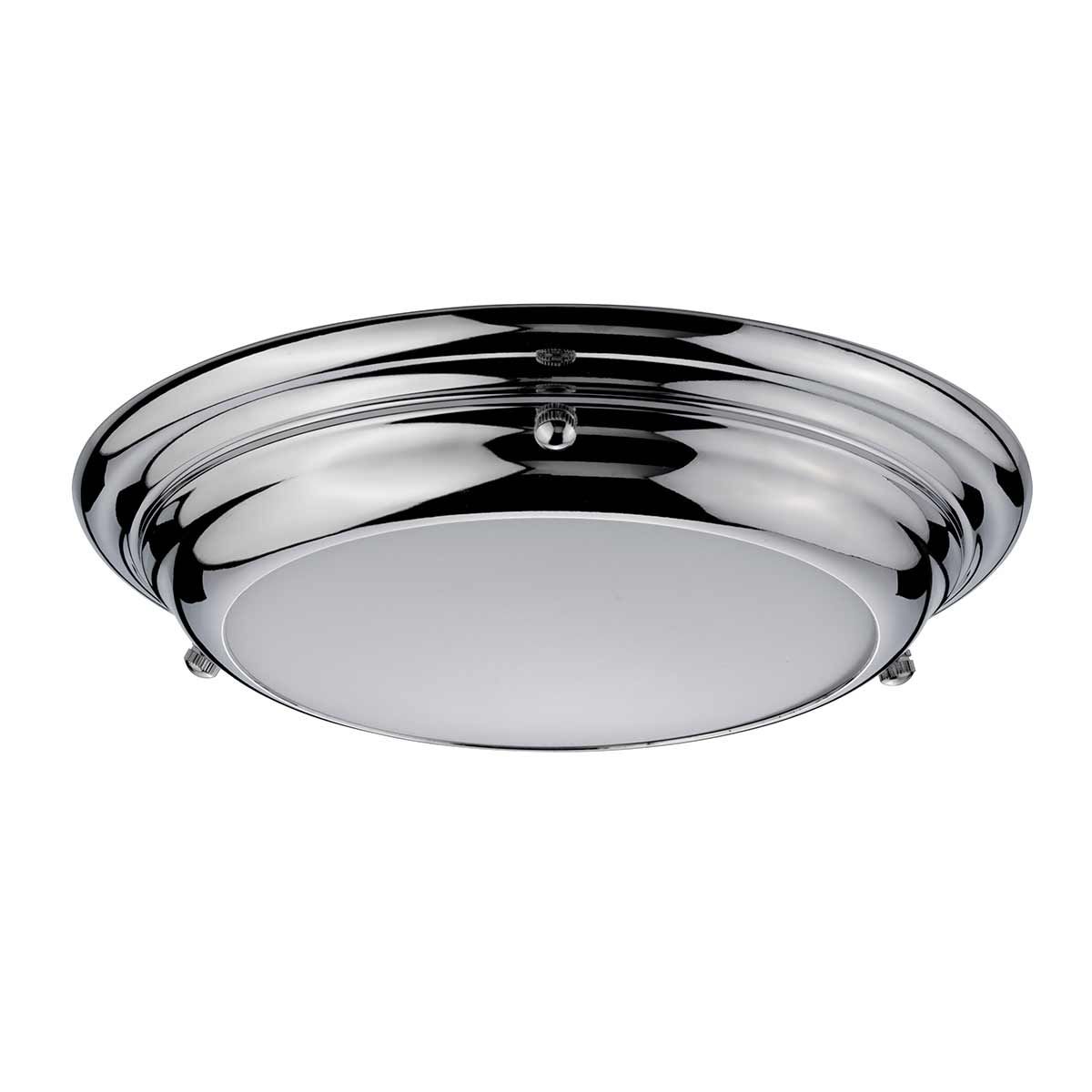 Welland 1-flammige Mini-LED-Deckenleuchte, poliertes Chrom