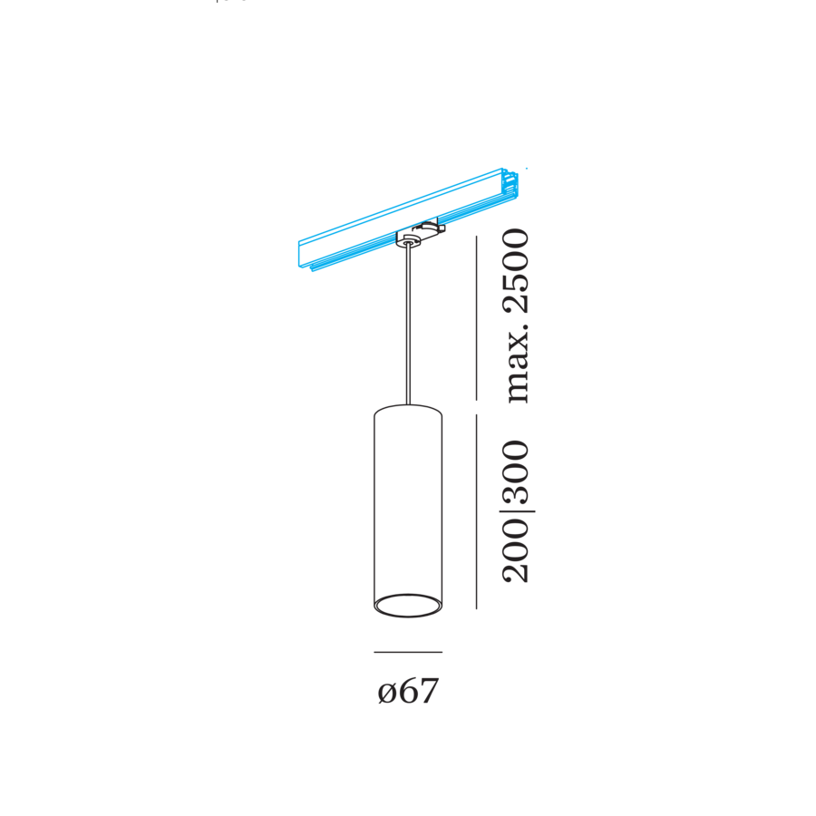 RAY on track 2.0 PAR16 3-Phasen