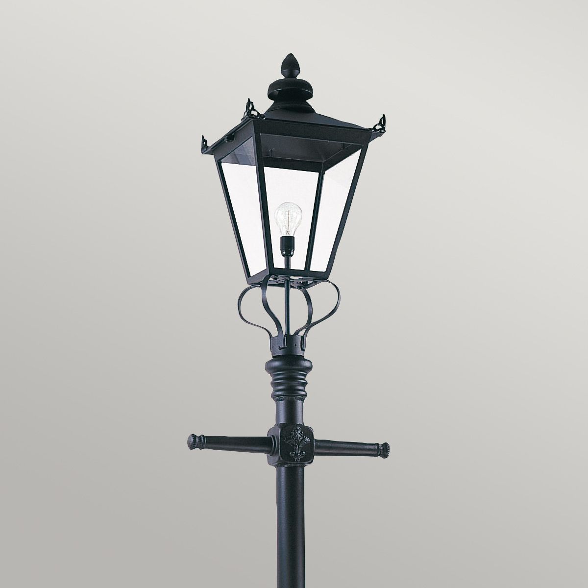 Wilmslow Laternenpfahl mit 1 Licht, Schwarz - Elsteadlighting - WSLP1 - BLACK