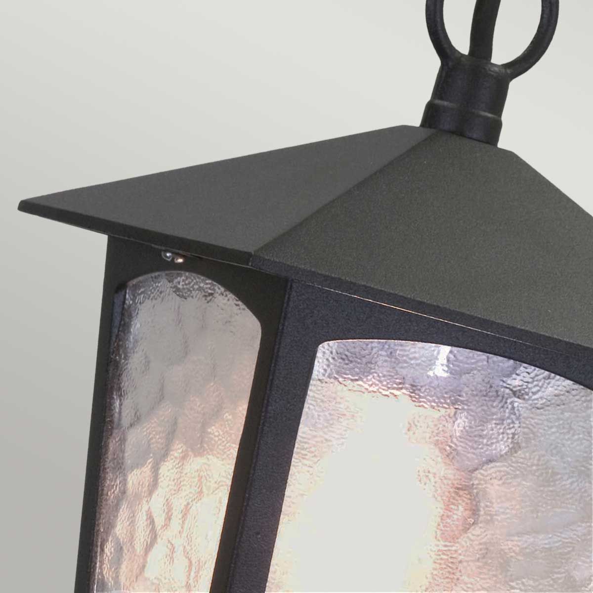 York Veranda - Kettenlaterne mit 1 Licht, Schwarz - Elsteadlighting - BL6B - BLACK
