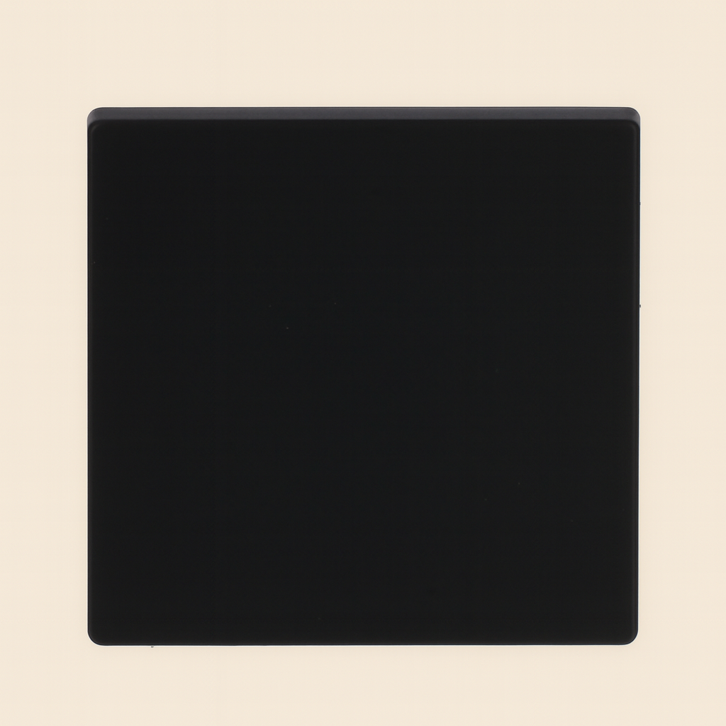 1786-885 Wippe für Schalter/Taster, 1-fach schwarz matt - Plattform 63