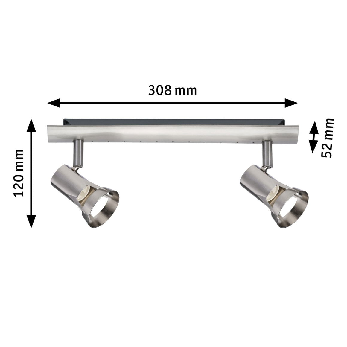 Spotlight Teja max 2x10W GU10 Deckenlampe