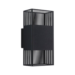 LED Wandleuchte Tharin  IP44 3000K 120x104mm 2x3,7W Schwarz oder Weiß