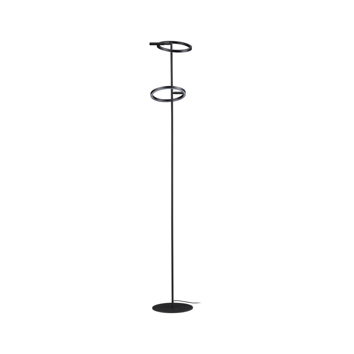 LED Stehleuchte Odila  Tunable White 2x1200lm 2x10,4W Schwarz matt, Chrom - Paulmann - lightnox.de
