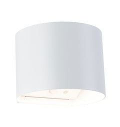 LED Akkuwandleuchte Nyara  IP44 3000K 100x100mm 2x1W / 1W Schwarz oder Weiß