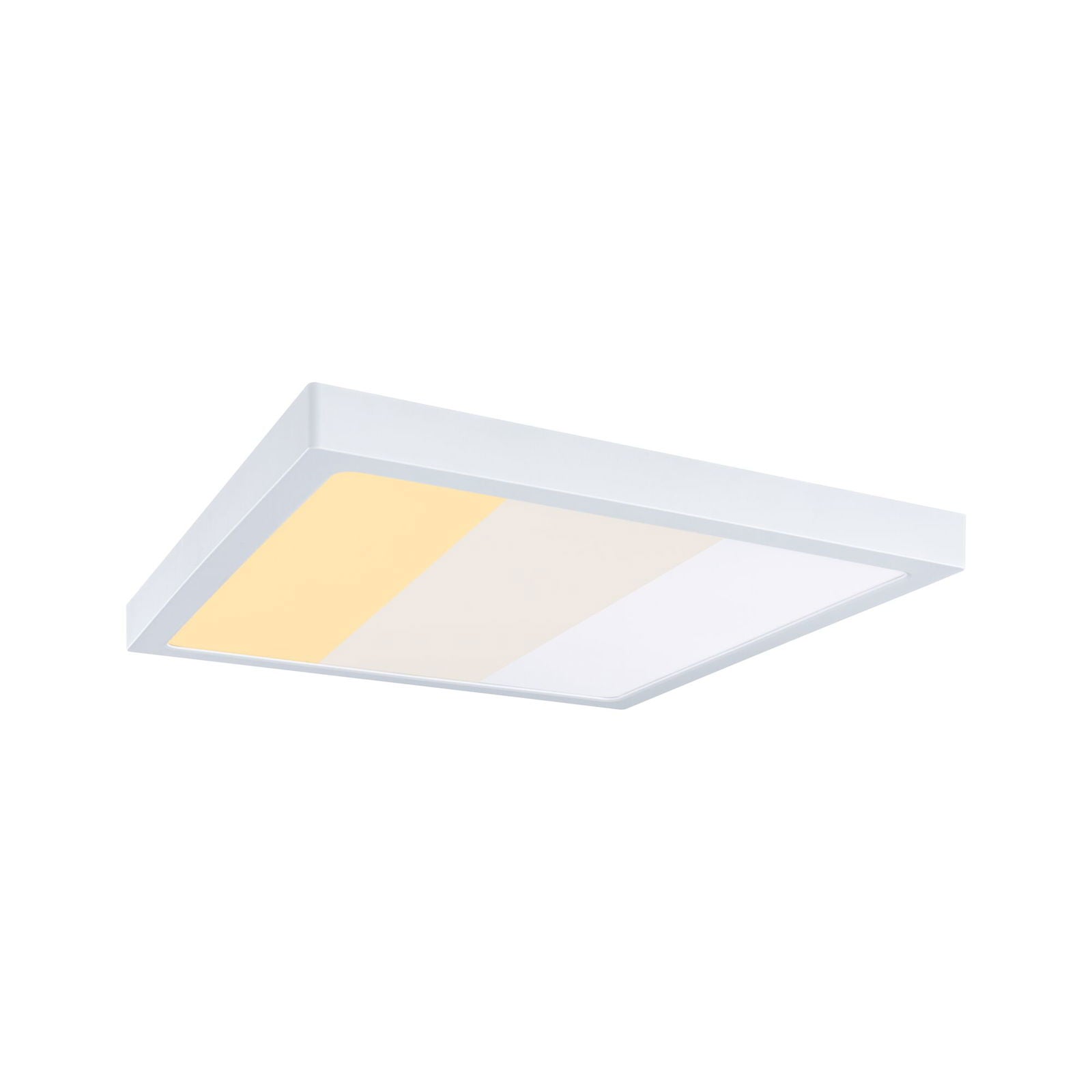 Panneau LED Abia 2 Blanc Détecteur de mouvement crépusculaire (HF) carré 400x400mm 16W 1400lm 2700 - 4000K Blanc